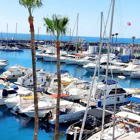 First Line Geranios Ocean View Air Conditioned 50 M From La Pinta Apartamento