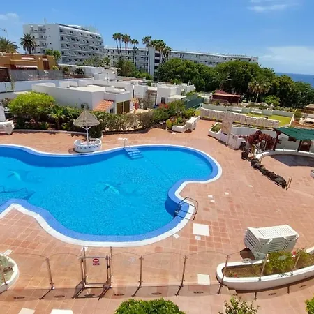 First Line Geranios Ocean View Air Conditioned 50 M From La Pinta Lejlighed Costa Adeje (Tenerife)