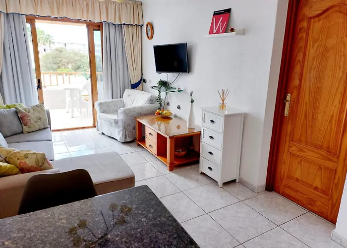 First Line Geranios Ocean View Air Conditioned 50 M From La Pinta Costa Adeje (Tenerife)